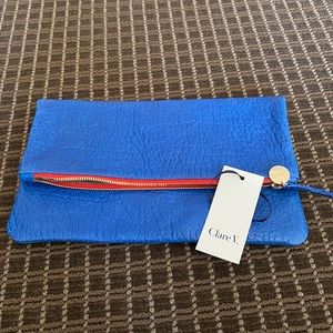 Clare V clutch- new with tags